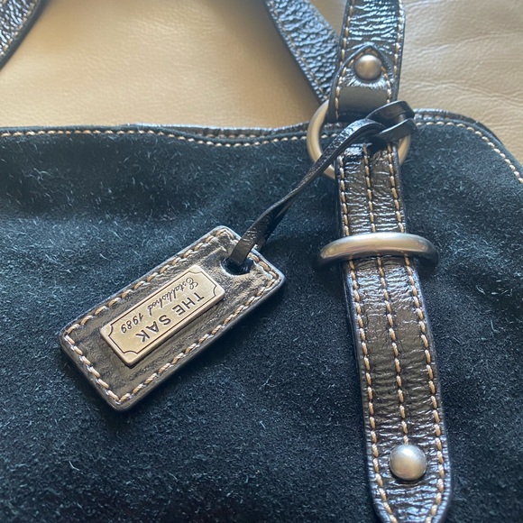 Black suede The Sak hobo purse - Picture 5 of 8